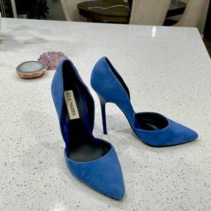 Steve Madden Blue Heels Size 6.5M